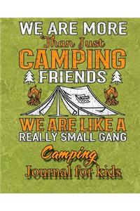 Camping Journal For Kids