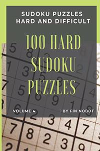 100 Hard Sudoku Puzzles (Volume 4)