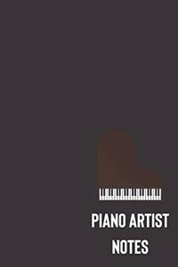 piano artist notes