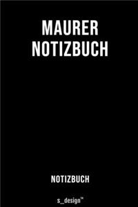 Notizbuch für Maurer