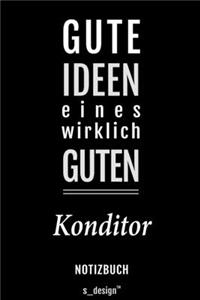 Notizbuch für Konditoren