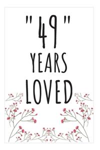 Years Loved Notebook