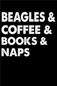 Beagles Coffee Books And Naps
