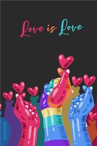 Notebook - Love is love