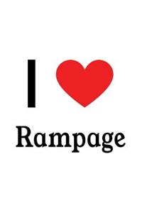 I Love Rampage: Transformers Designer Notebook
