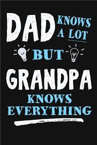 Dad Knows A Lot But Grandpa Knows Everything