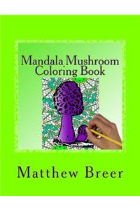 Mandala Mushroom Coloring Book