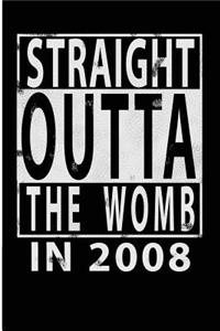 Straight Outta The Womb in 2008