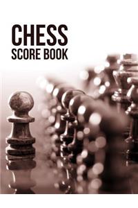 Chess Match Score Book