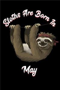 Sloths Are Born in May