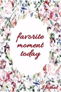 Favorite Moment Today Journal