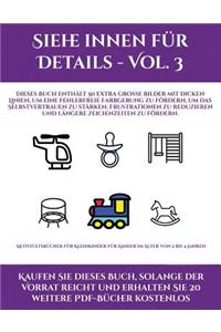 Aktivitätsbücher für Kleinkinder für Kinder im Alter von 2 bis 4 Jahren