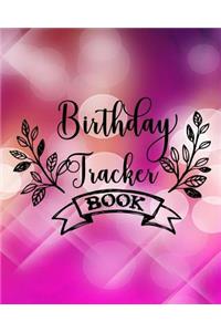 Birthday Tracker Book