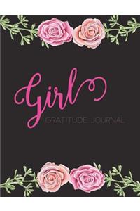 girl gratitude journal