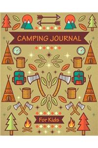 Camping Journal for Kids