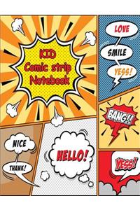 KID Comic strip Notebook