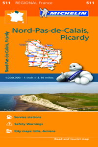 Michelin Regional Maps: France