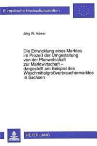 Die Entwicklung eines Marktes im Proze der Umgestaltung von der Planwirtschaft zur Marktwirtschaft - dargestellt am Beispiel des Waschmittelgroverbrauchermarktes in Sachsen