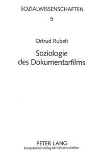 Soziologie Des Dokumentarfilms