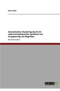 Semantisches Clustering durch ein web-mining-basiertes Verfahren zur Gruppierung von Begriffen