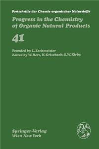 Fortschritte Der Chemie Organischer Naturstoffe / Progress in the Chemistry of Organic Natural Products