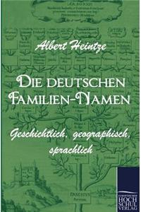 deutschen Familien-Namen