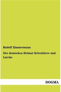 deutschen Heimat Kriechtiere und Lurche