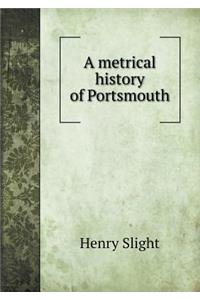 A Metrical History of Portsmouth
