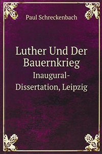 Luther Und Der Bauernkrieg