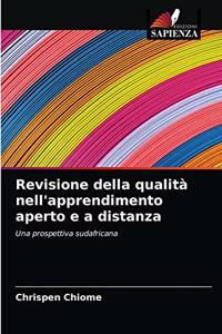 Revisione della qualità nell'apprendimento aperto e a distanza