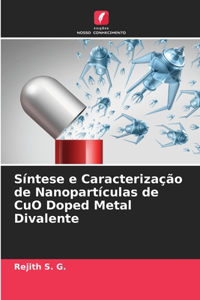 Síntese e Caracterização de Nanopartículas de CuO Doped Metal Divalente