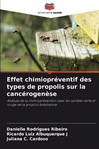Effet chimiopréventif des types de propolis sur la cancérogenèse