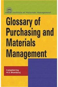 Glossary of Purchasing and Materials Management