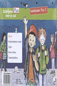 Schrijven Leer Je Zo! - Werkbladen Plus 3