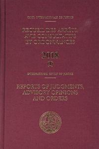 Reports of Judgments, Advisory Opinions and Orders