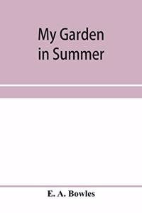 My garden in summer