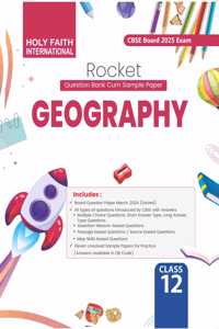 HFI ROCKET GEOGRAPHY CBSE CLASS-12 | Cbse question bank | sample paper (2025)