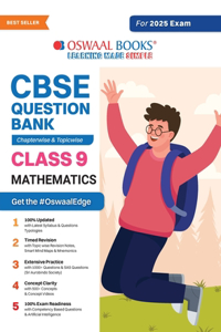 CBSE Question Bank Chapterwise and Topicwise SOLVED PAPERS_Class 9_Mathematics_For Exam 2024-25