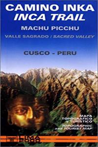 Inca Trail - Cusco - Machu Picchu - Sacred Valley Map