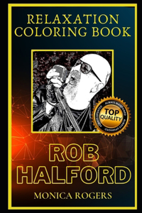 Rob Halford Relaxation Coloring Book