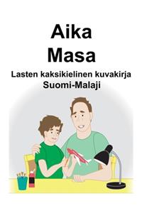 Suomi-Malaji Aika/Masa Lasten kaksikielinen kuvakirja