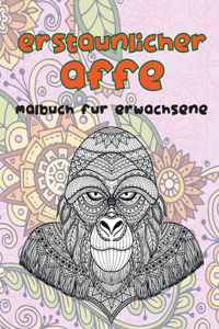 Erstaunlicher Affe - Malbuch für Erwachsene