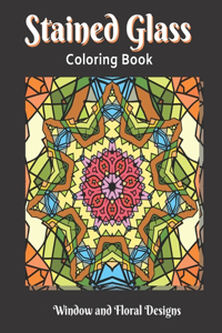 Stained Glass Coloring Book