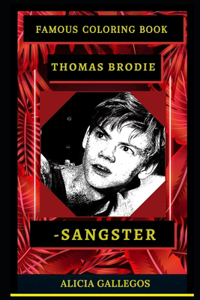 Thomas Brodie-Sangster Famous Coloring Book