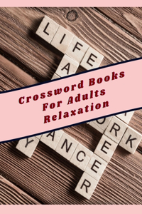Crossword Books For Adults Relaxation