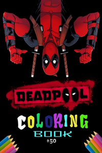 Deadpool coloring book +50