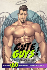Cute Guys! Coloring Book