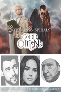 Good Omens Dots Lines Spirals