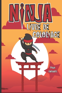 Ninja Livre de Coloriage pour Enfants