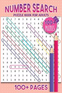 Number Search Puzzles For Adults